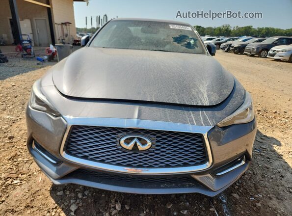 JN1EV7EL1JM392292 2018 INFINITI Q60 Gray Vista frontal