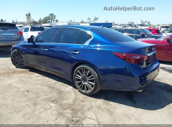 JN1FV7AP6LM630203 2020 INFINITI Q50 Blue Задня ліва чверть