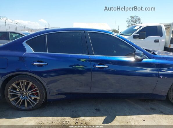 JN1FV7AP6LM630203 2020 INFINITI Q50 Blue Вид щитка приладів