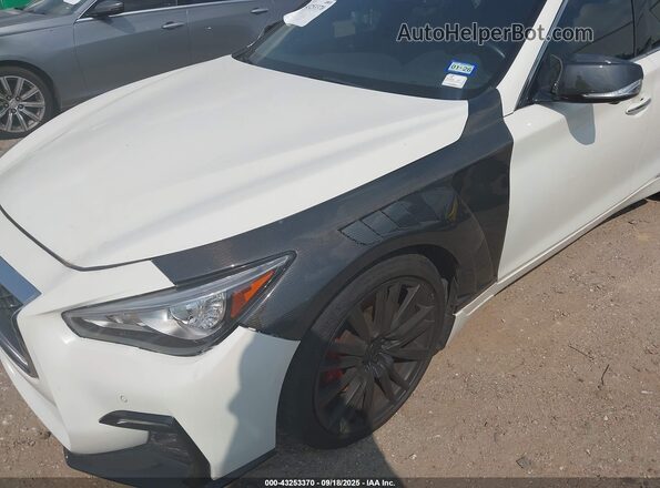 JN1FV7APXLM630401 2020 INFINITI Q50 Белый Вид спереди