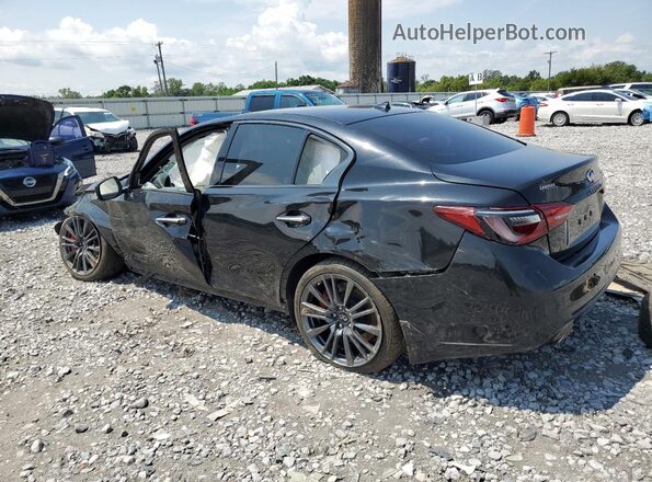 JN1FV7DP0MM850286 2021 INFINITI Q50 Black Հետևի ձախ