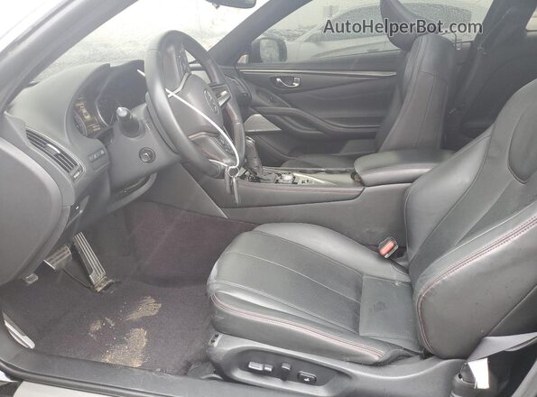 JN1FV7LLXMM560023 2021 INFINITI Q60 Black Вид салону спереду