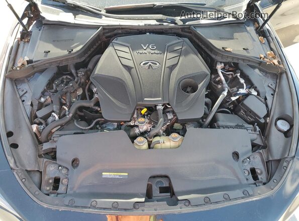 JN1FV7LLXMM560023 2021 INFINITI Q60 Black Вид задньої частини салону