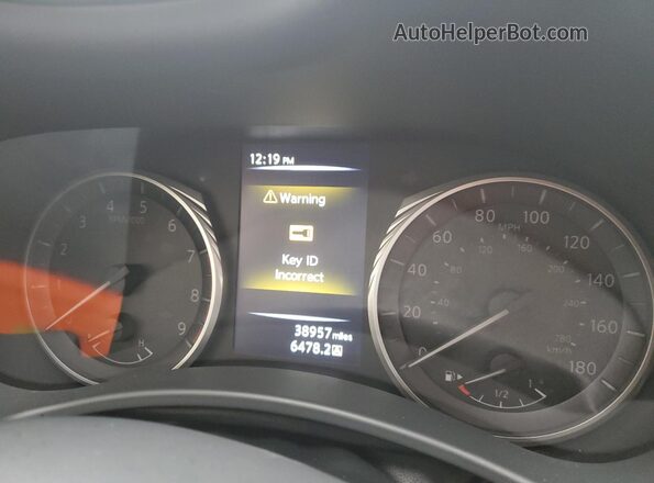 JN1FV7LLXMM560023 2021 INFINITI Q60 Black Вид щитка приладів