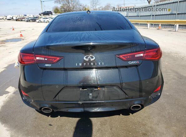 JN1FV7LLXMM560023 2021 INFINITI Q60 Black Вид ззаду