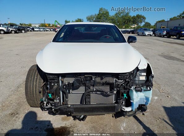 JN1FV7LLXMM560197 2021 INFINITI Q60 Белый Вид задней части салона