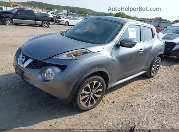 JN8AF5MRXHT701006 2017 NISSAN JUKE Black Vista tres cuartos delantera izquierda