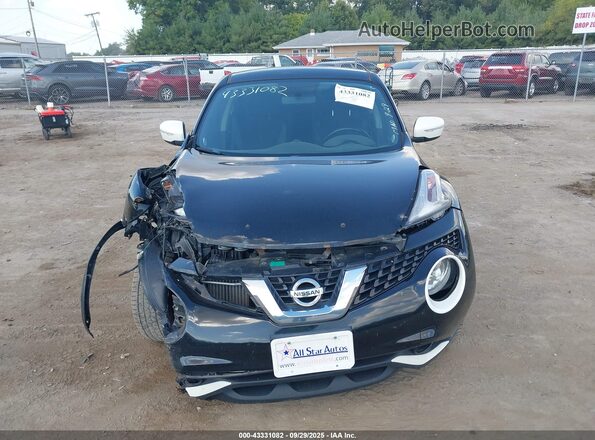 JN8AF5MV6HT752287 2017 NISSAN JUKE Black Instrument cluster view