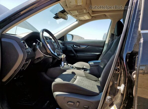 JN8AT2MT2LW005962 2020 NISSAN ROGUE Black Front interior view