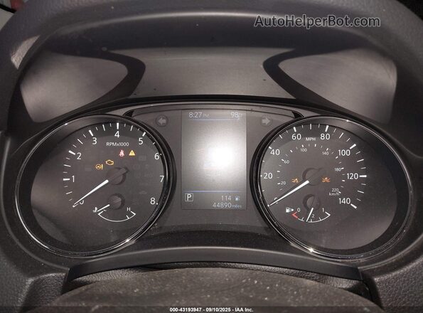 JN8AT2MT5LW010959 2020 NISSAN ROGUE Gray უკანა სავარძლების ხედი