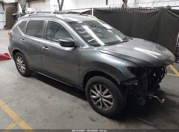 JN8AT2MT5LW010959 2020 NISSAN ROGUE Gray უკანა სალონის ხედი