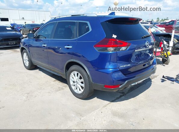 JN8AT2MT5LW042567 2020 NISSAN ROGUE Blue Rear left