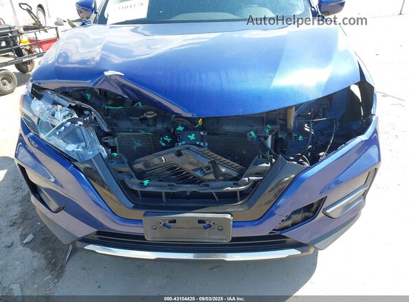 JN8AT2MT5LW042567 2020 NISSAN ROGUE Blue Front view