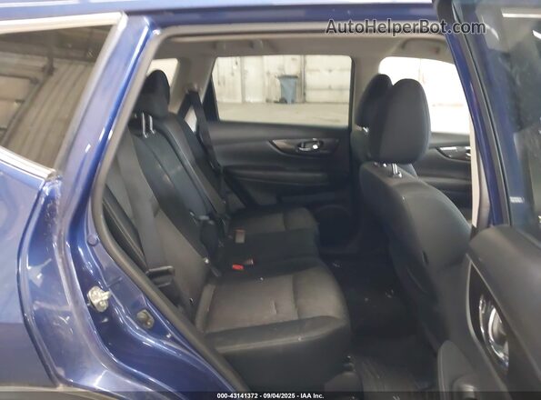 JN8AT2MV4LW111606 2020 NISSAN ROGUE Blue VIN კოდის სტიკერის ხედი