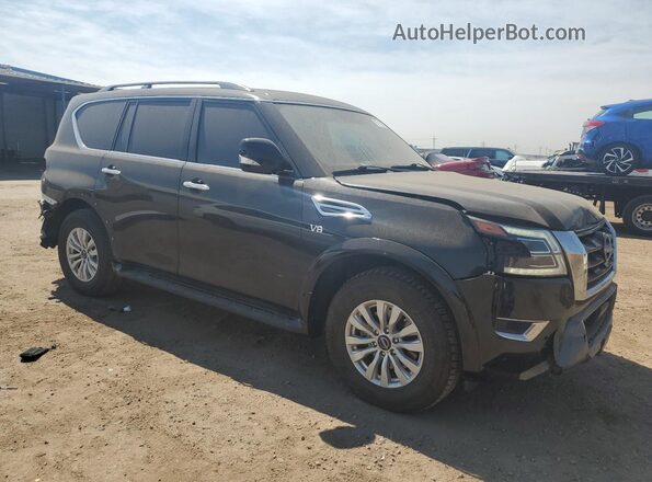 JN8AY2AD9M9661185 2021 NISSAN ARMADA Black 