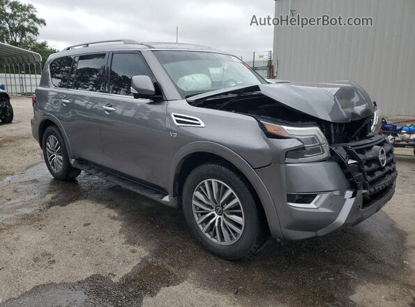 JN8AY2BA1M9371009 2021 NISSAN ARMADA Gray 