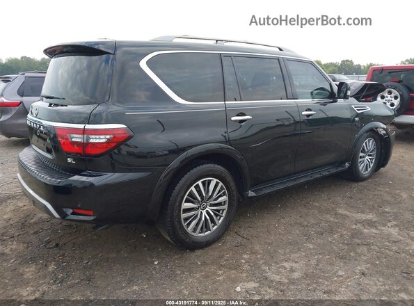 JN8AY2BA3M9371867 2021 NISSAN ARMADA Black უკანა მარჯვენა