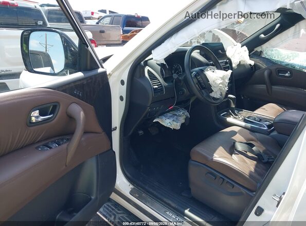 JN8AY2CC7M9148554 2021 NISSAN ARMADA White Սալոնի դիմացի տեսք