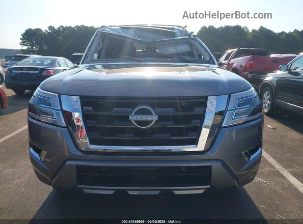 JN8AY2CC9P9182841 2023 NISSAN ARMADA Gray Սարքավորումների վահանակի տեսք