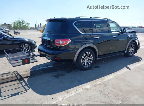 JN8AY2ND4L9108744 2020 NISSAN ARMADA Black Rear right