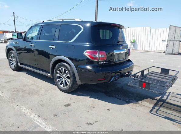 JN8AY2ND4L9108744 2020 NISSAN ARMADA Black Rear left