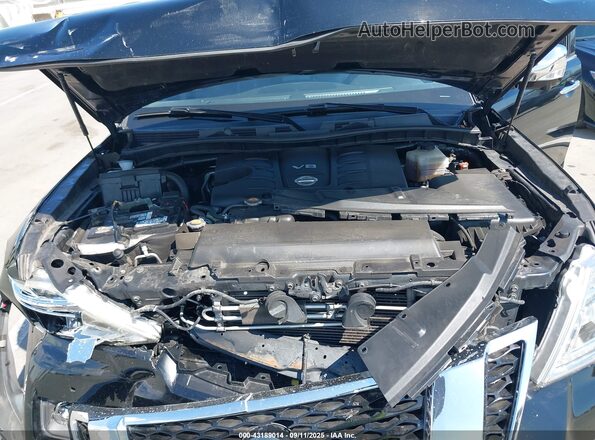 JN8AY2ND4L9108744 2020 NISSAN ARMADA Black Rear view