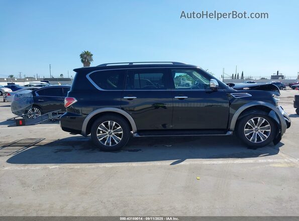 JN8AY2ND4L9108744 2020 NISSAN ARMADA Black Rear interior view