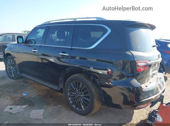 JN8AZ2AE5P9307738 2023 INFINITI QX80 Black Trasero izquierdo