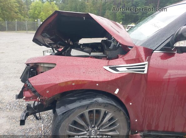JN8AZ2AF0M9721353 2021 INFINITI QX80 Burgundy 