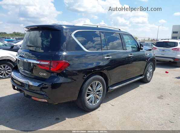JN8AZ2NF2L9703929 2020 INFINITI QX80 Black Задня права чверть