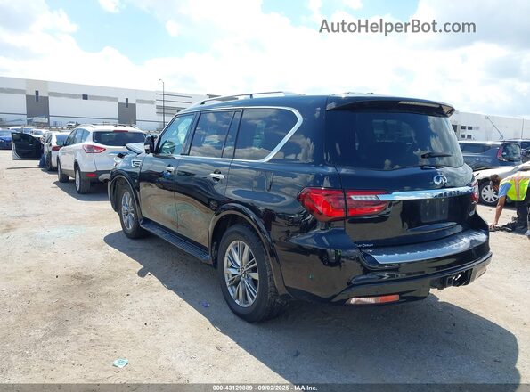 JN8AZ2NF2L9703929 2020 INFINITI QX80 Black Задня ліва чверть