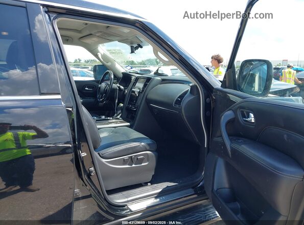 JN8AZ2NF2L9703929 2020 INFINITI QX80 Black Вид салону спереду