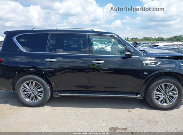 JN8AZ2NF2L9703929 2020 INFINITI QX80 Black Вид задньої частини салону