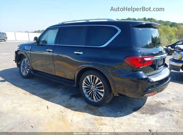JN8AZ2NF4L9703429 2020 INFINITI QX80 Black Rear left