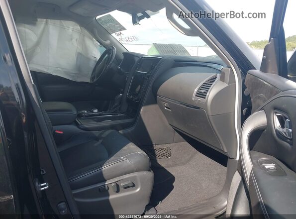 JN8AZ2NF4L9703429 2020 INFINITI QX80 Black Front interior view