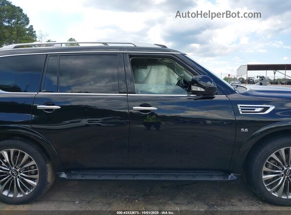 JN8AZ2NF4L9703429 2020 INFINITI QX80 Black Rear interior view