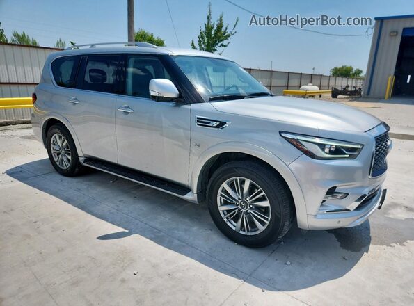 JN8AZ2NF5L9704881 2020 INFINITI QX80 Silver 