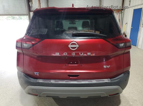 JN8BT3BA1NW043665 2022 NISSAN ROGUE Red 