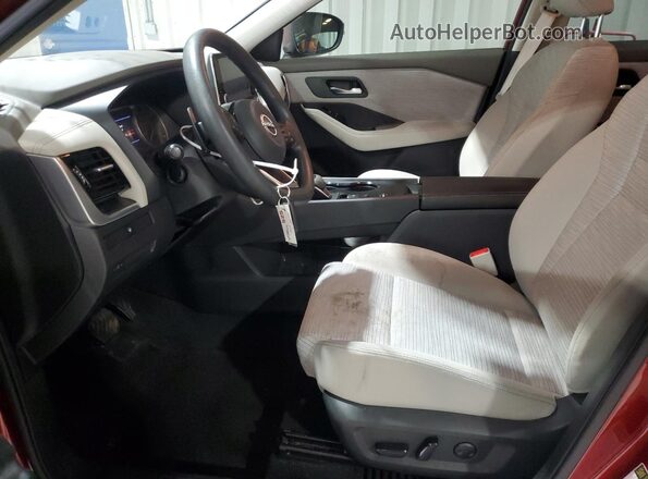 JN8BT3BA1NW043665 2022 NISSAN ROGUE Red 