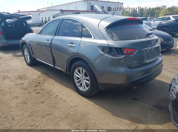 JN8CS1MW3HM415348 2017 INFINITI QX70 Gray Rear left