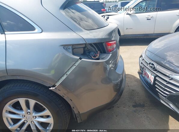 JN8CS1MW3HM415348 2017 INFINITI QX70 Gray Front view