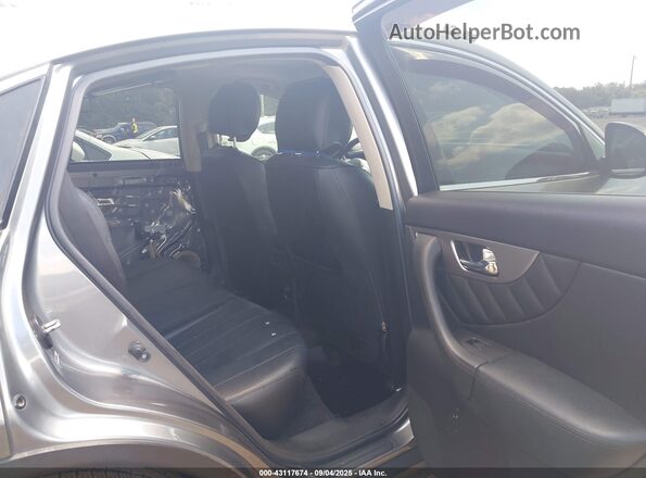 JN8CS1MW3HM415348 2017 INFINITI QX70 Gray VIN sticker view