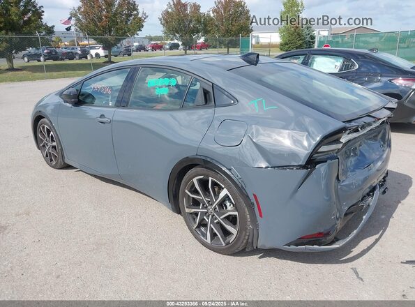 JTDACACU2P3009615 2023 TOYOTA PRIUS PRIME Gray 