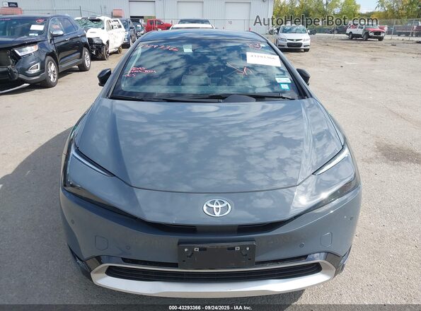 JTDACACU2P3009615 2023 TOYOTA PRIUS PRIME Gray 