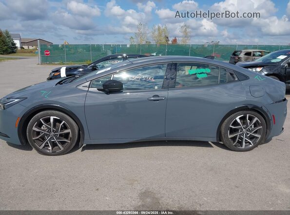JTDACACU2P3009615 2023 TOYOTA PRIUS PRIME Gray 