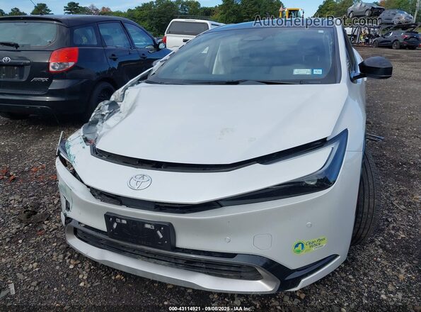 JTDACACU2R3024408 2024 TOYOTA PRIUS PRIME Белый Вид щитка приборов