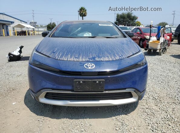 JTDACACU8R3034845 2024 TOYOTA PRIUS Синий 