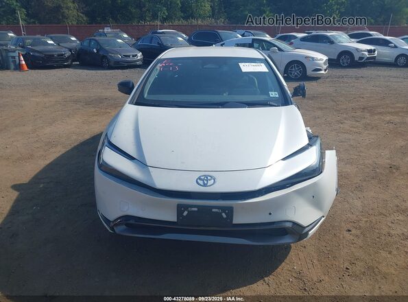 JTDADABU6R3015760 2024 TOYOTA LE White Widok zestawu wskaźników