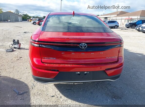 JTDAFAAF7P3001182 2023 TOYOTA CROWN Красный 