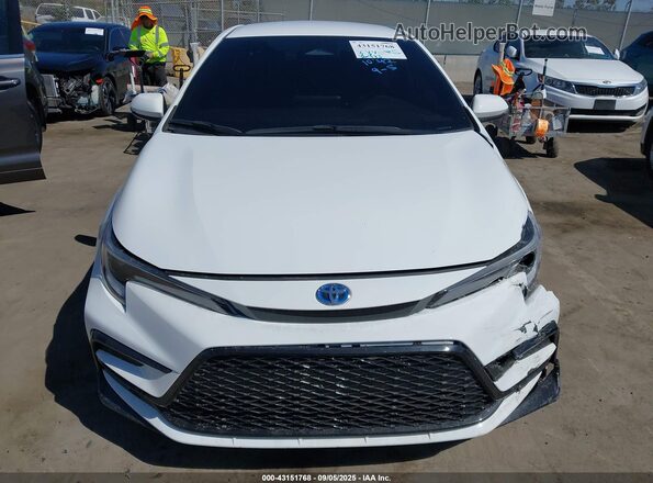 JTDBDMHE2P3005164 2023 TOYOTA LL White Widok zestawu wskaźników